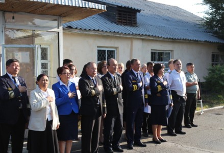 4 сентября прошла торжественная линейка просвещенная к началу учебного...