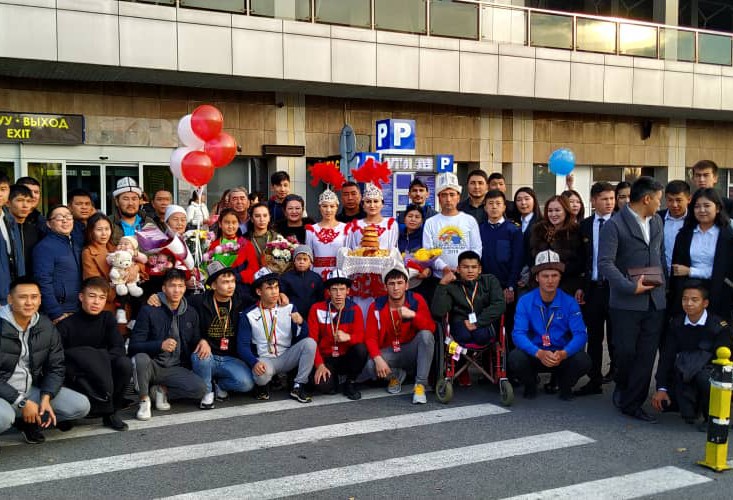 Студент Кыргызского авиационного института им.И.Абдраимова  группы СТБ...