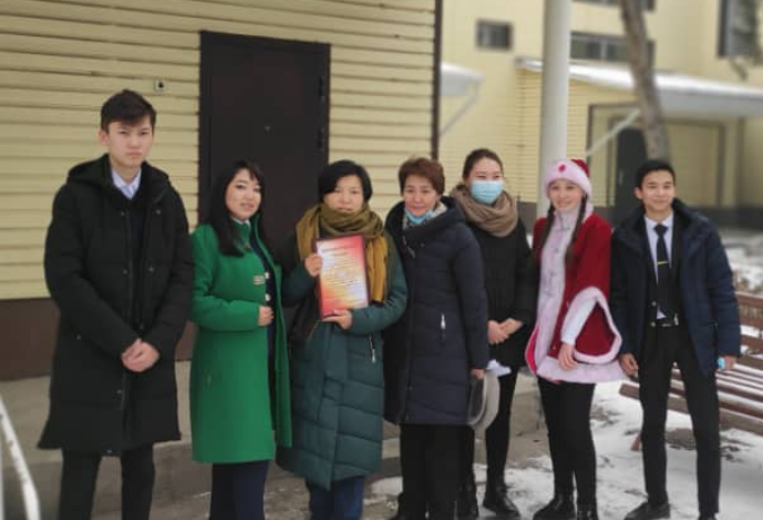 Посетили детский реабилитационный центр «Максат»