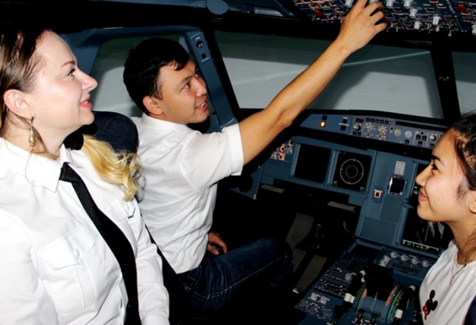 Лекцию о расследовании авиационных происшествий прочитала авиатор из К...