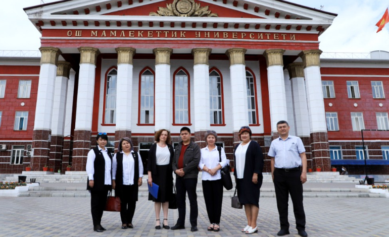 Сотрудники Авиаинститута обмениваются опытом с коллегами из ОшГУ