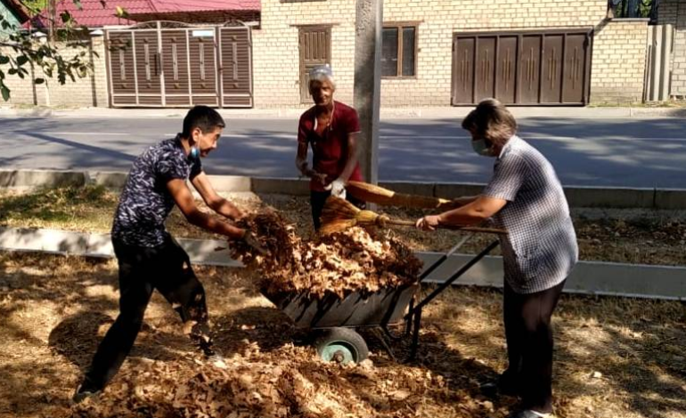 К празднику институт проводит субботники