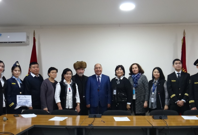 Для студентов проведена конференция, посвященная национальной литерату...