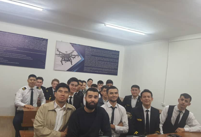 Гостевая лекция от летного директора ОсОО «Bishkek Wings» Абидова Арсе...