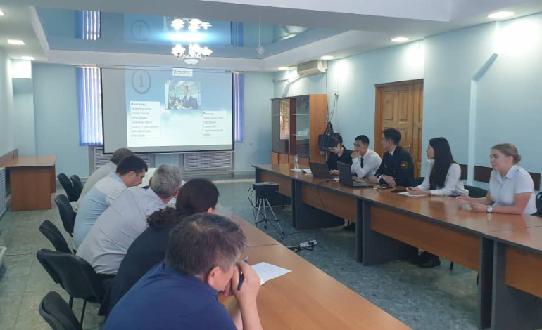 Прошла первая презентация в рамках конкурса авторских проектов среди студентов старших курсов