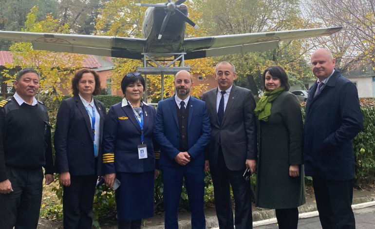 Визит директора Европейского и Североатлантического регионального бюро ИКАО в Кыргызский авиационный институт им. И. Абдраимова