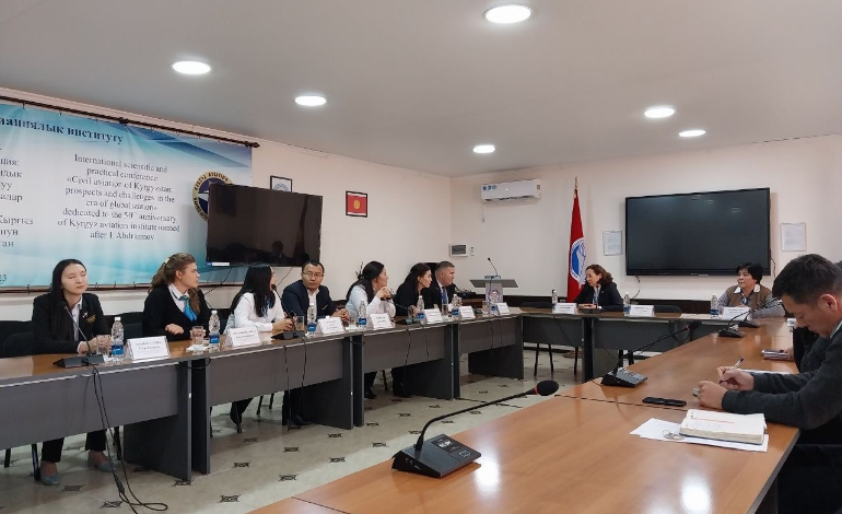 Делегация Авиационного колледжа при Академии гражданской авиации Республики Казахстан посетила Кыргызский авиационный институт им. И.Абдраимова 