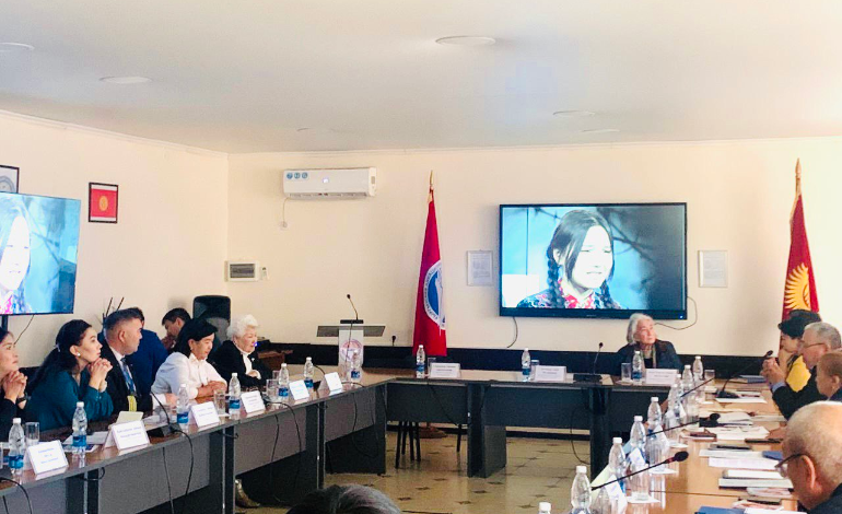 Прошла научно-теоретическая конференция «Айтматов и его Вселенная»