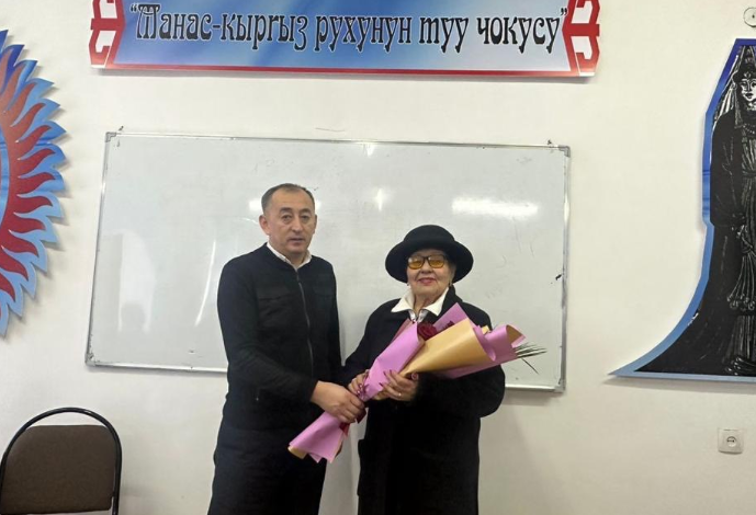 Первому национальному проводнику ГА КР Тлеухор Бошумовой исполнилось 8...