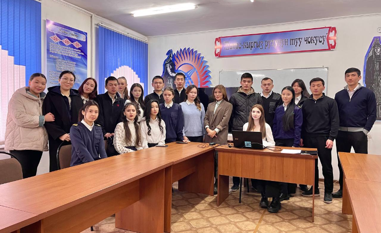 Гостевая лекция на тему «Развитие аэропортов Кыргызстана»