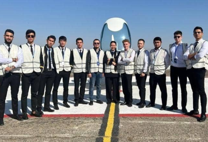 Авиационный центр «Бишкек вингс» выражает благодарность студентам КАИ ...